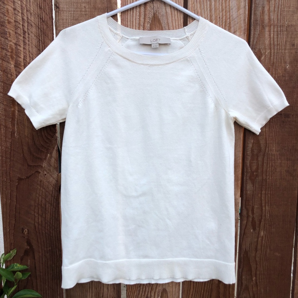 LOFT knit top🌸